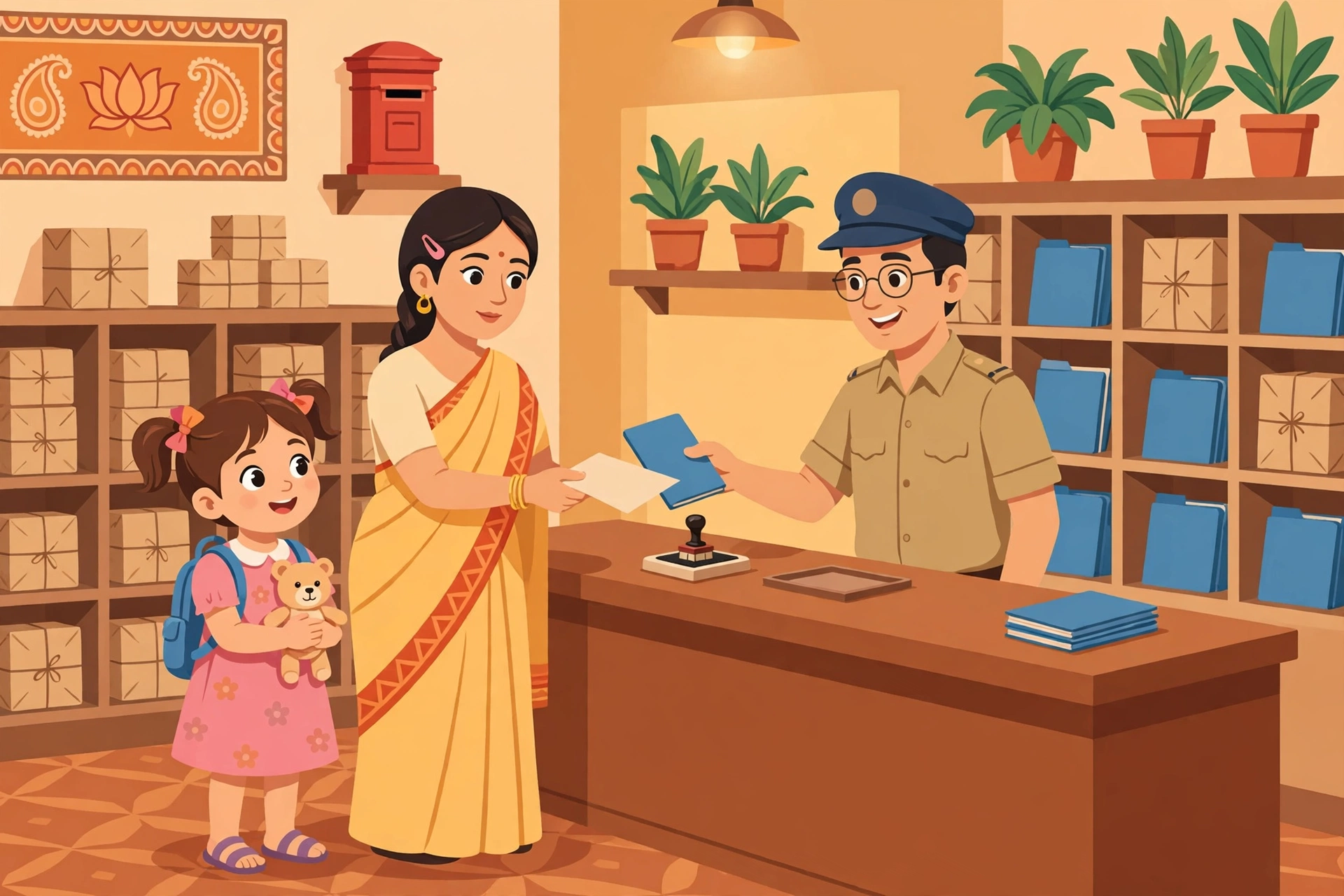Sukanya Samriddhi Yojana me beti ke liye bachat ka illustration