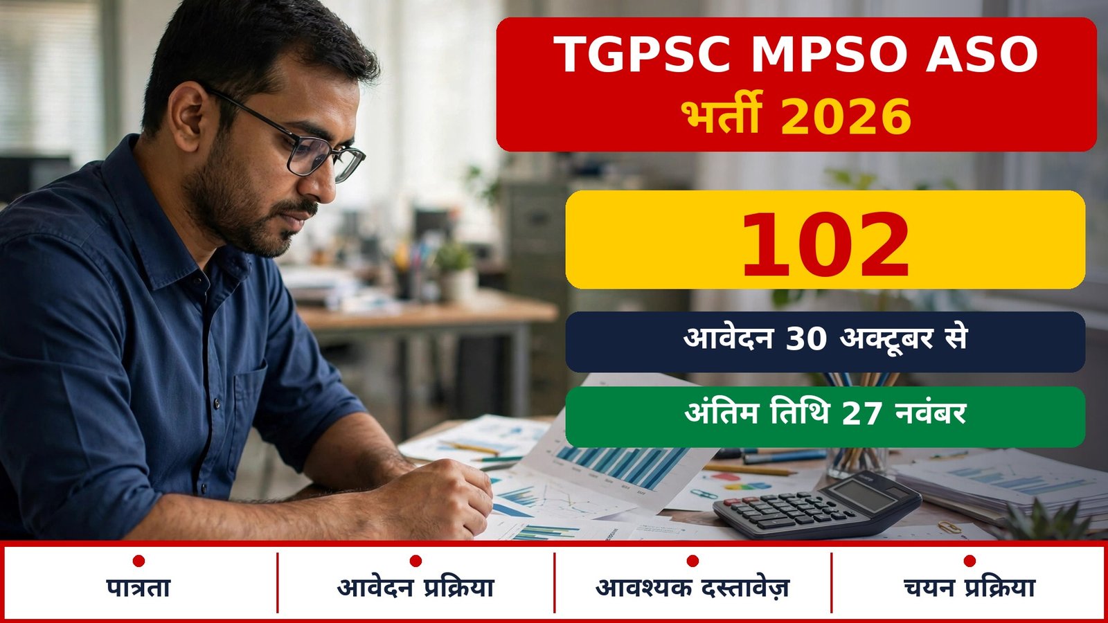 TGPSC MPSO ASO Bharti 2026